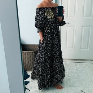 BRAND NEW Figue black long Bella dress, with tags